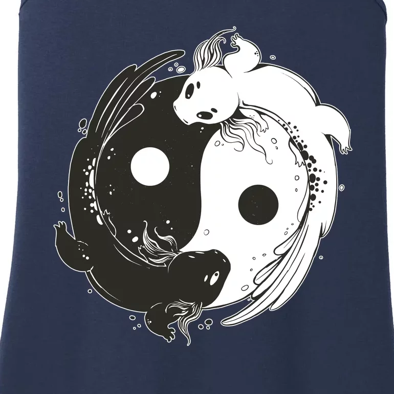 Axolotl Yin Yang Ladies Essential Tank