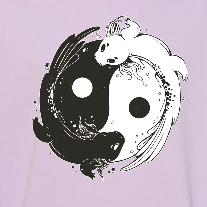 Axolotl Yin Yang Garment-Dyed Sweatshirt