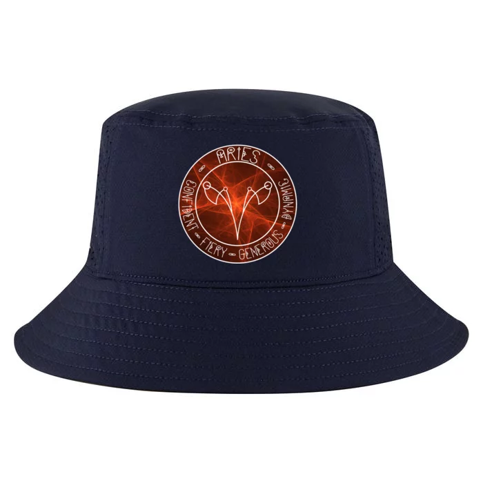 Aries Zodiac Astrology Symbol And Qualities Gift Cool Comfort Performance Bucket Hat