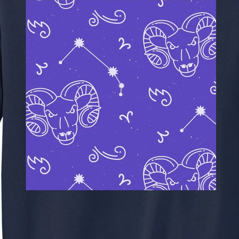 Aries Zodiac Astrology Tall Sweatshirt