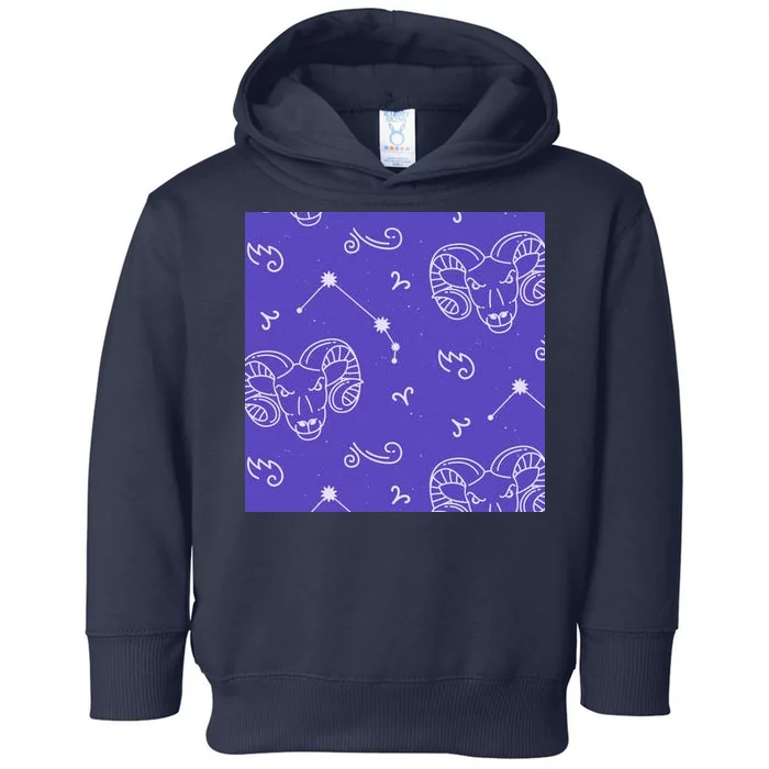 Aries Zodiac Astrology Toddler Hoodie