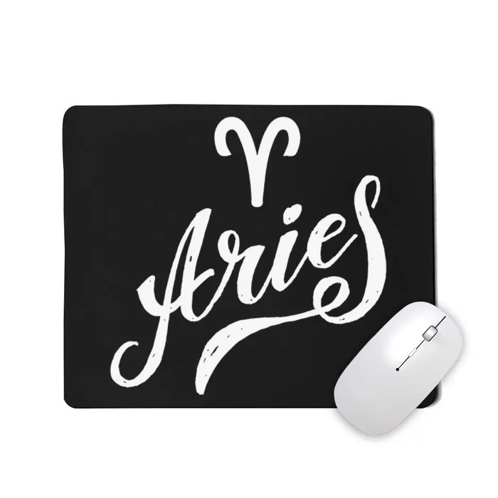 Aries Zodiac Mousepad