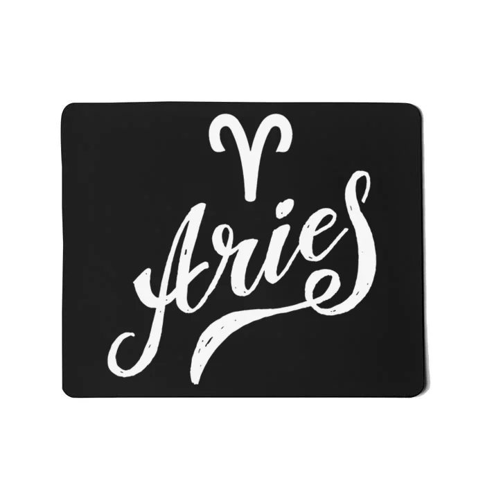 Aries Zodiac Mousepad