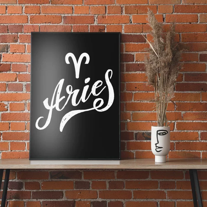 Aries Zodiac Poster