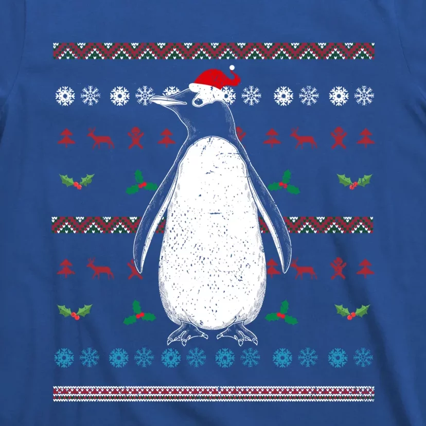 Antarctica Zoo Animal Merry Xmas Ugly Christmas Penguin Great Gift T-Shirt