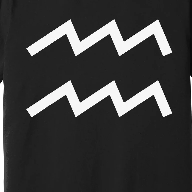 Aquarius zodiac Premium T-Shirt