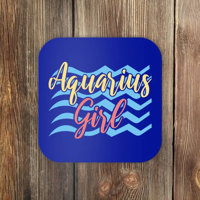 Astrology Zodiac Birthday Aquarius Meaningful Gift Coaster