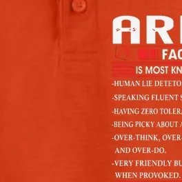 Aries Zodiac Birthday Aries Facts Gift Funny Dry Zone Grid Performance Polo