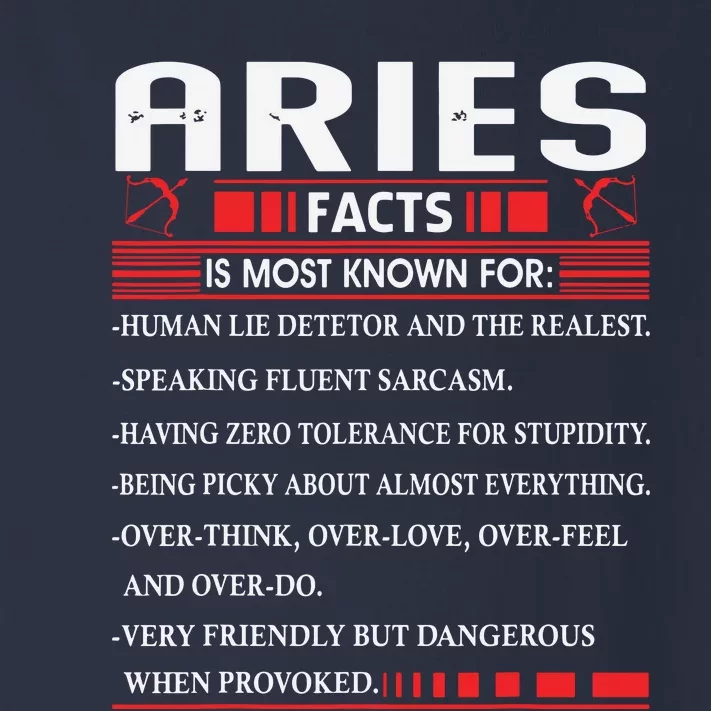 Aries Zodiac Birthday Aries Facts Gift Funny Toddler Long Sleeve Shirt