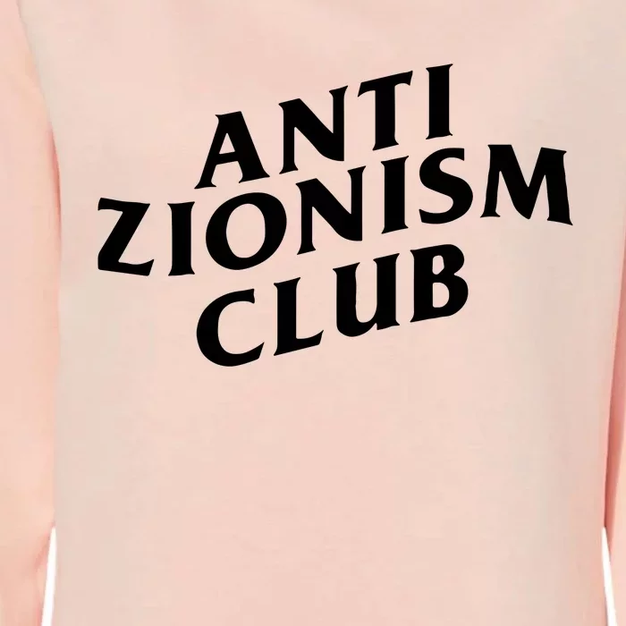 Anti Zionism Club Womens California Wash Sweatshirt