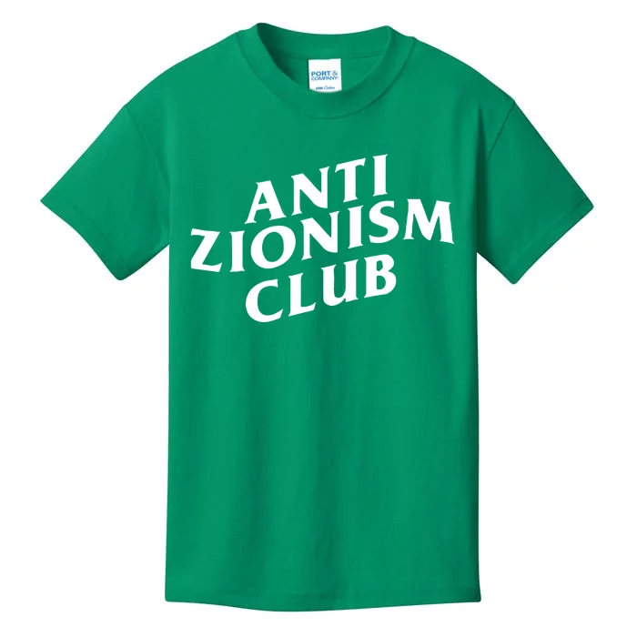 Anti Zionism Club Kids T-Shirt