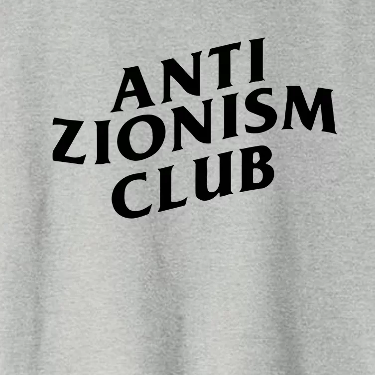 Anti Zionism Club Women's Crop Top Tee