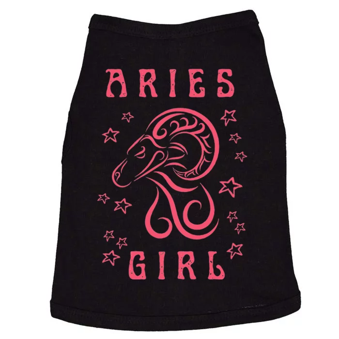 Aries  Zodiac Horoscope Astrology Gift Doggie Tank