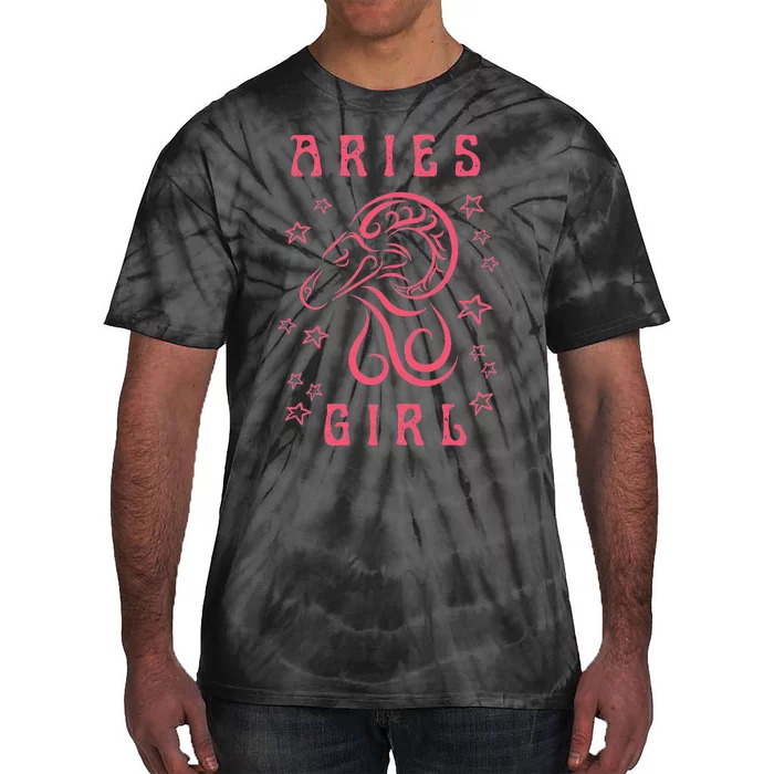 Aries  Zodiac Horoscope Astrology Gift Tie-Dye T-Shirt