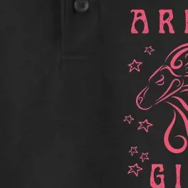 Aries Zodiac Horoscope Astrology Gift Dry Zone Grid Performance Polo