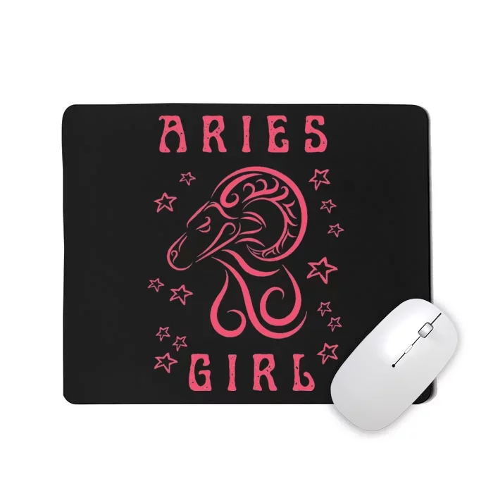 Aries Zodiac Horoscope Astrology Gift Mousepad