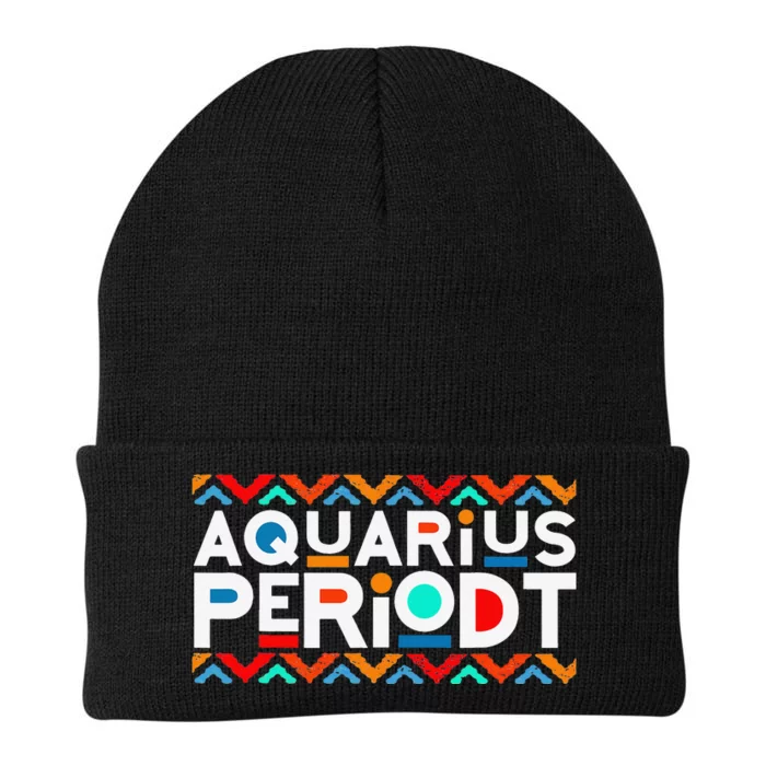 Aquarius Zodiac January 20 February 18 Birthday Knit Cap Winter Beanie