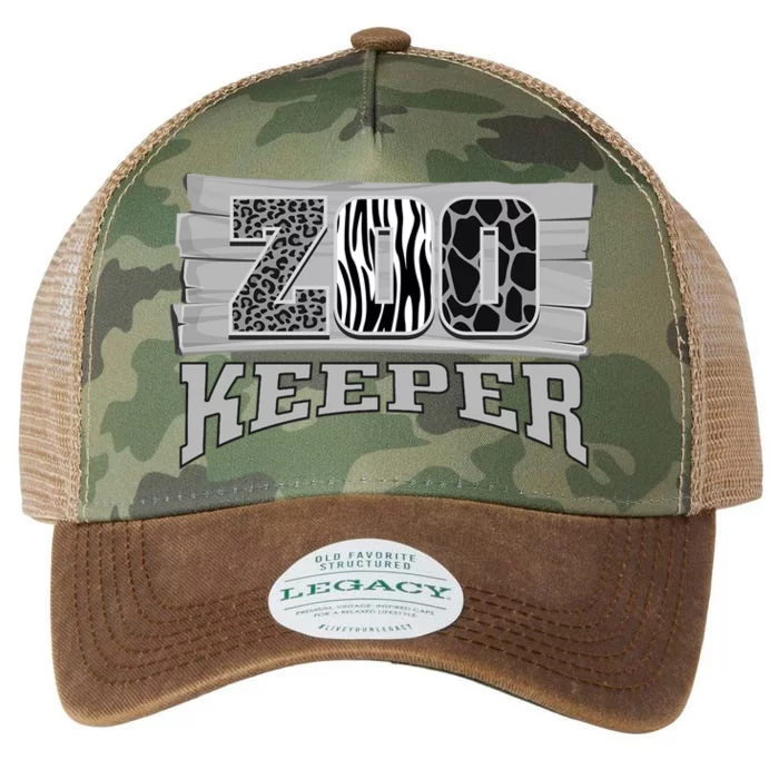 Animal Zookeeper Lover Easy Halloween Gift Legacy Tie Dye Trucker Hat