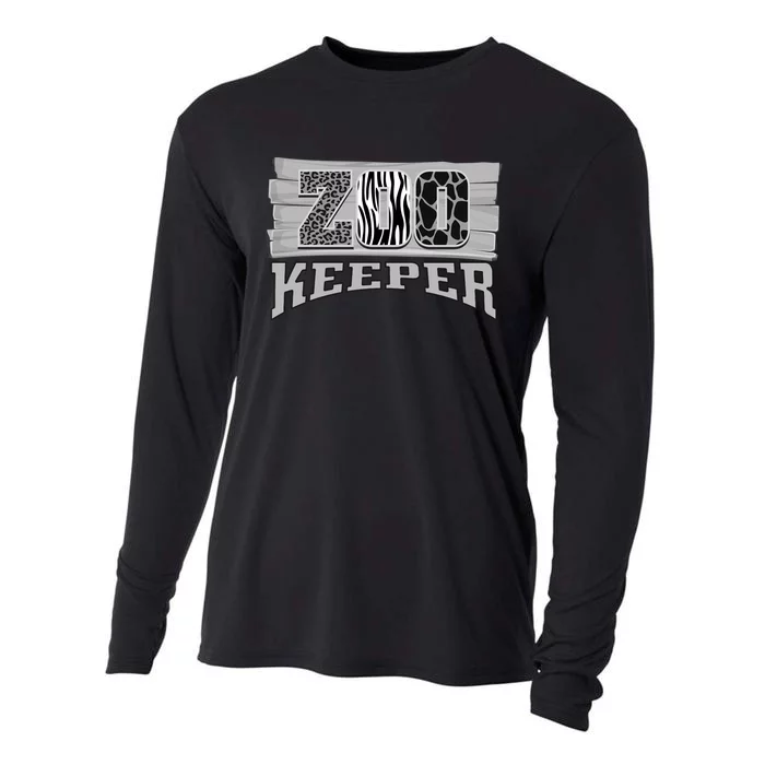 Animal Zookeeper Lover Easy Halloween Gift Cooling Performance Long Sleeve Crew