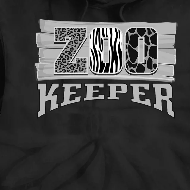 Animal Zookeeper Lover Easy Halloween Gift Tie Dye Hoodie