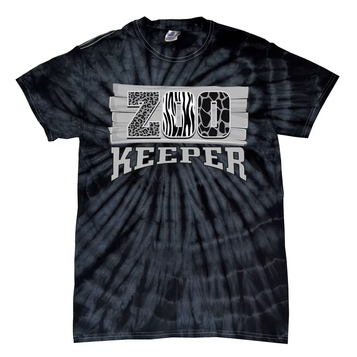 Animal Zookeeper Lover Easy Halloween Gift Tie-Dye T-Shirt