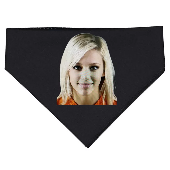 Alex Zedra Mugshot USA-Made Doggie Bandana