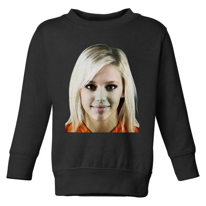 Alex Zedra Mugshot Toddler Sweatshirt