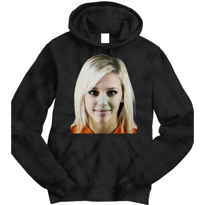 Alex Zedra Mugshot Tie Dye Hoodie