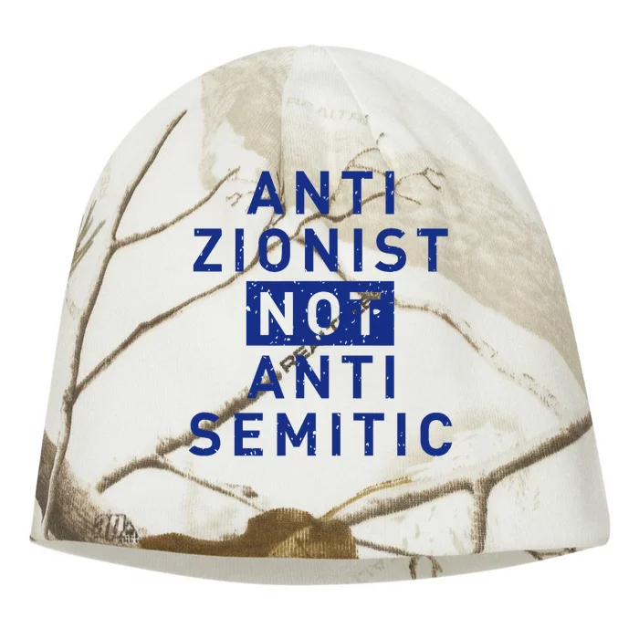 Anti Zionist Not Anti Semitic Kati - Camo Knit Beanie