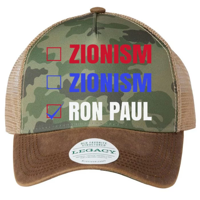 Anti Zionism Ron Paul For President Libertarian Legacy Tie Dye Trucker Hat