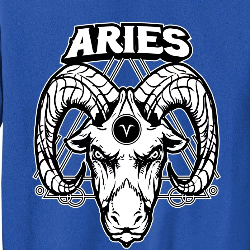 Aries Zodiac Sign Horoscope Symbols Astrology Gift Tall Sweatshirt