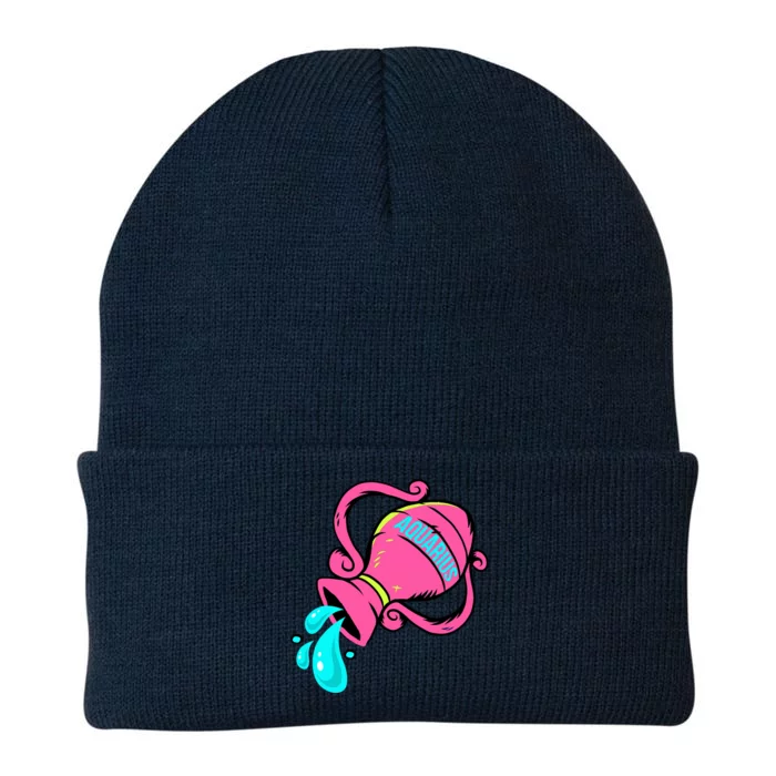 Aquarius Zodiac Sign January February Horoscope Gift Knit Cap Winter Beanie