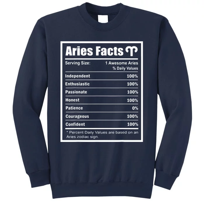 Aries Zodiac Sign Fun Facts Shirts Men Women Birthday Aries Sweatshirt