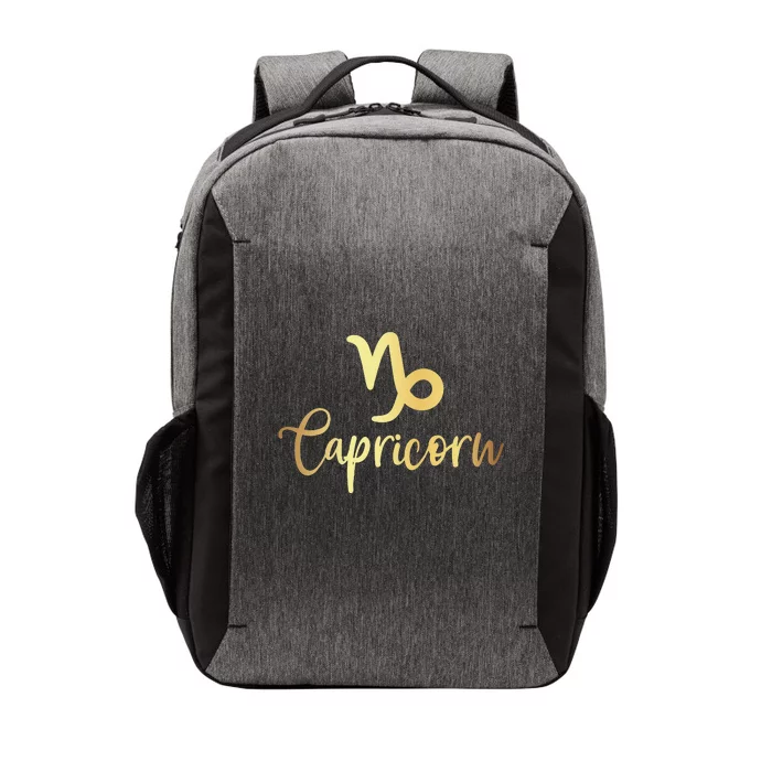 Astrology Zodiac Sign Capricorn Vector Backpack