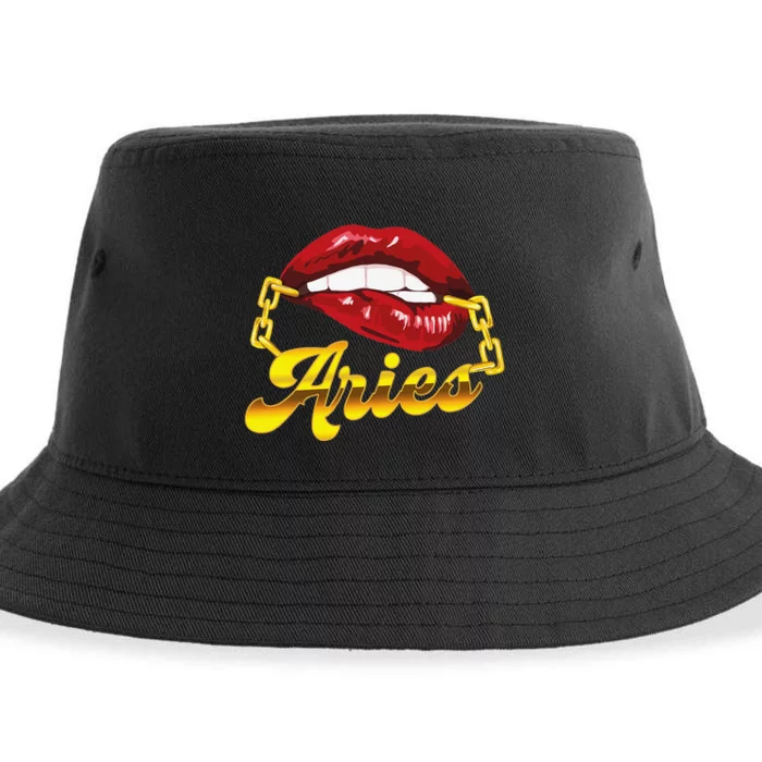 Aries Zodiac Sign Astrology Symbol Astrologer Horoscope Sustainable Bucket Hat