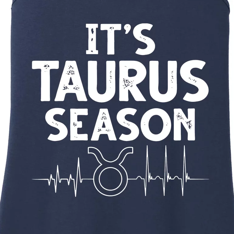 Astrology Zodiac Sign April Or May Birthday Taurus Season Ladies Essential Tank