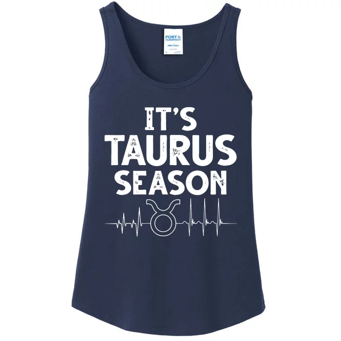 Astrology Zodiac Sign April Or May Birthday Taurus Season Ladies Essential Tank