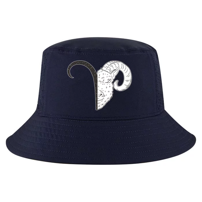 Aries Zodiac Symbol Birthday Gift Cool Comfort Performance Bucket Hat