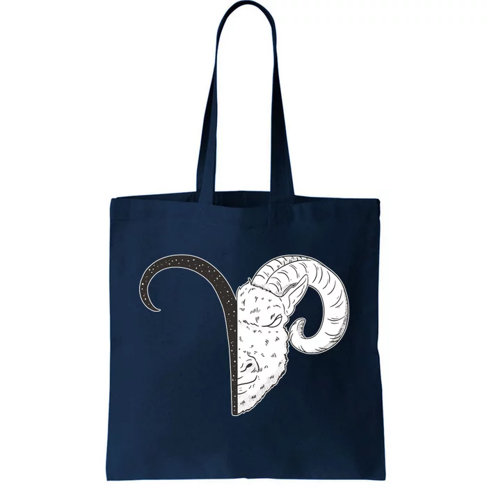 Aries Zodiac Symbol Birthday Gift Tote Bag