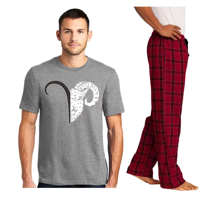 Aries Zodiac Symbol Birthday Gift Pajama Set