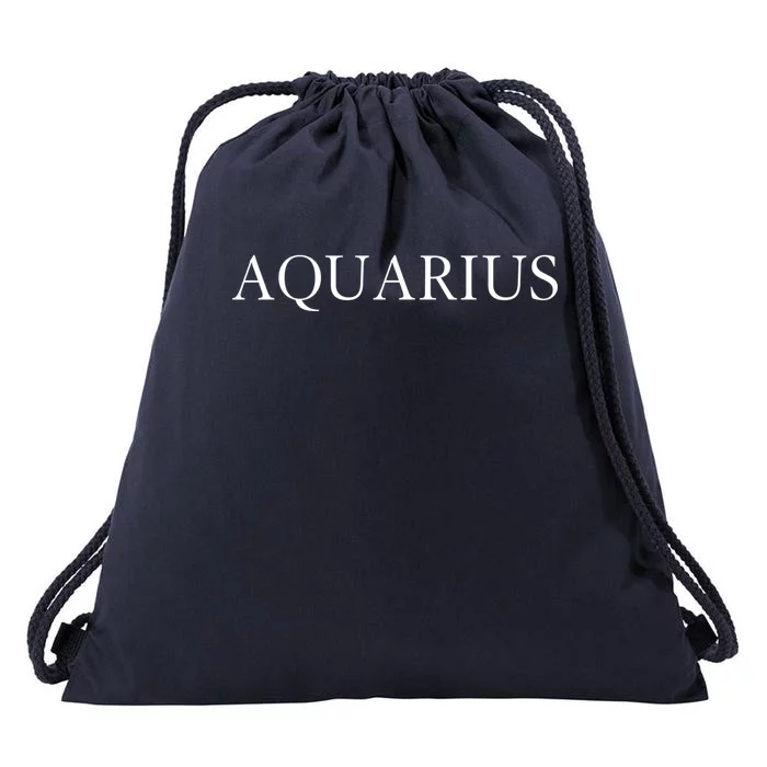 Aquarius Zodiac Sign Horoscope Fashion / Classic Gift Drawstring Bag