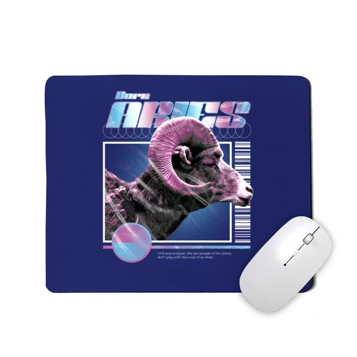 Aeries Zodiac Sign Mousepad