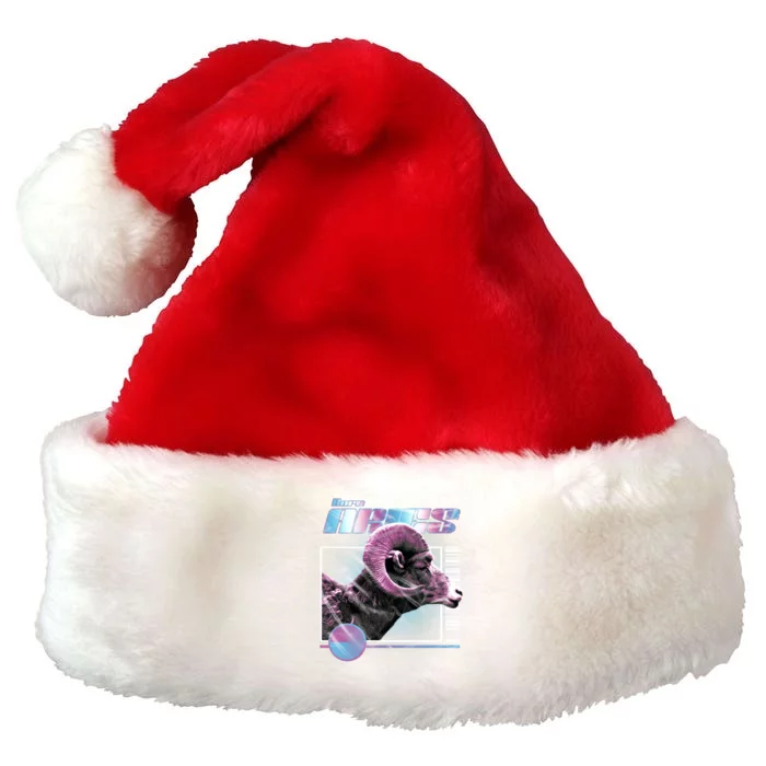 Aeries Zodiac Sign Premium Christmas Santa Hat