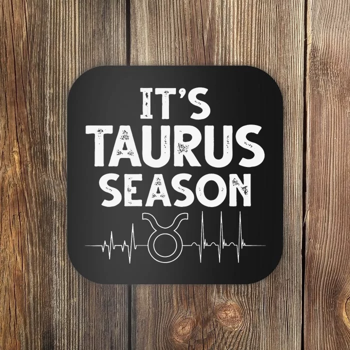 Astrology Zodiac sign April or May birthday Taurus season Coaster