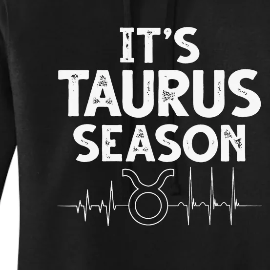 Astrology Zodiac sign April or May birthday Taurus season Women's Pullover Hoodie