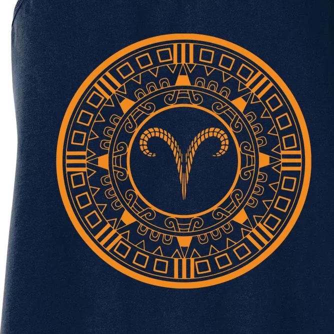 Aries Zodiac Sign Birthday Astrology Aries Women's Racerback Tank