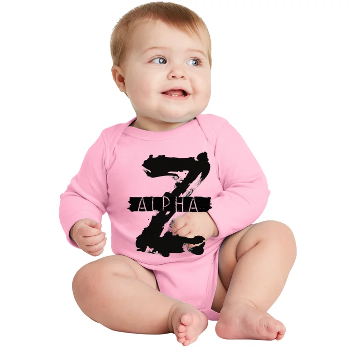 Alpha Z teen rock band merchandise Baby Long Sleeve Bodysuit