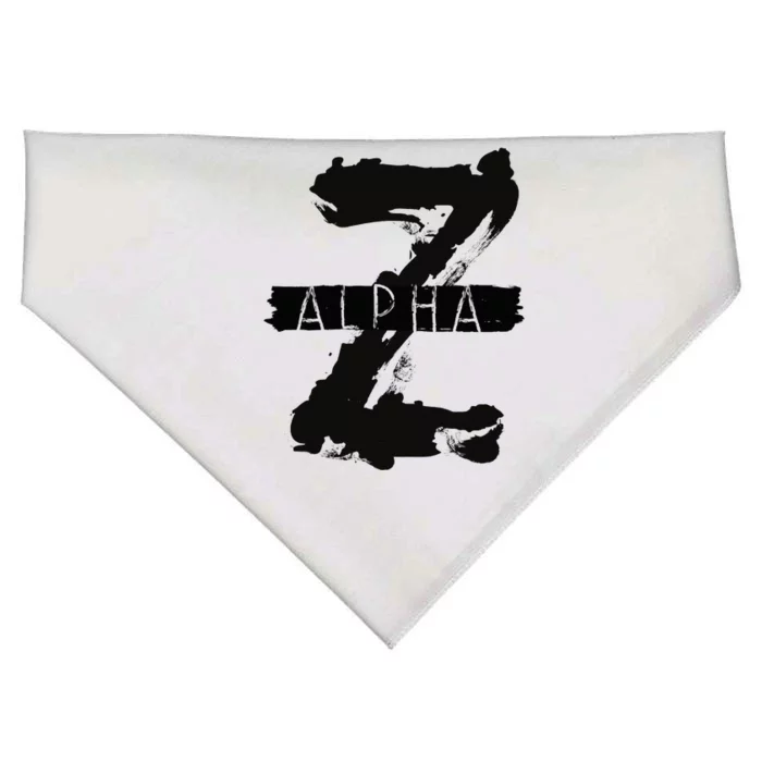 Alpha Z teen rock band merchandise USA-Made Doggie Bandana