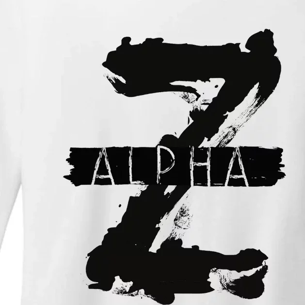 Alpha Z teen rock band merchandise Womens CVC Long Sleeve Shirt