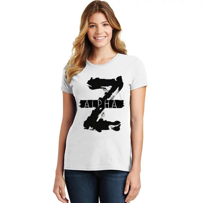 Alpha Z teen rock band merchandise Women's T-Shirt